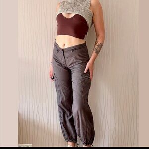 Cop Copine Cargo Pants  Neutral Utility Techwear Pants